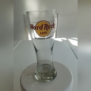 Hard Rock Cafe Buenos Aires Tall Pilsner Beer Glass